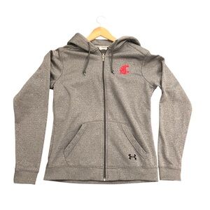 Under Armour Women's Washington State Heather Gray Full-Zip Jacket